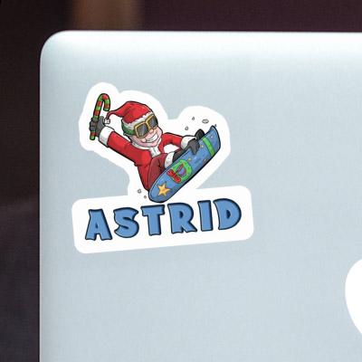 Autocollant Astrid Snowboardeur Gift package Image