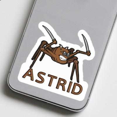 Sticker Astrid Fighting Spider Gift package Image