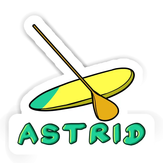 Astrid Sticker Stand Up Paddle Gift package Image