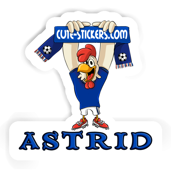 Rooster Sticker Astrid Laptop Image