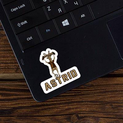 Astrid Sticker Steinbock Laptop Image