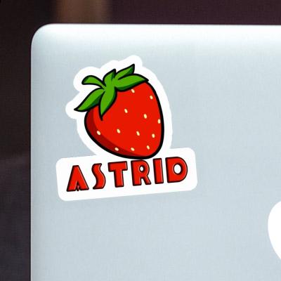 Astrid Sticker Strawberry Notebook Image