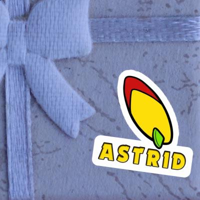 Sticker Astrid Surfboard Gift package Image