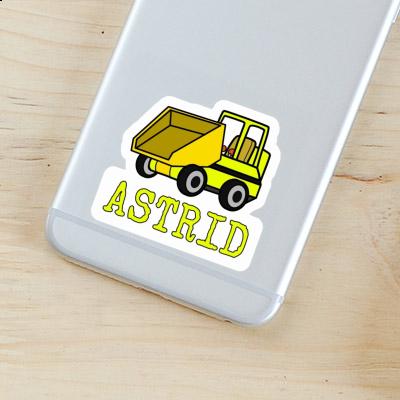 Front Tipper Sticker Astrid Gift package Image