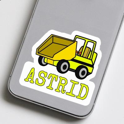 Front Tipper Sticker Astrid Gift package Image