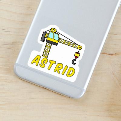 Astrid Sticker Tower Crane Notebook Image