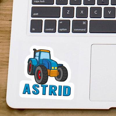 Sticker Astrid Tractor Gift package Image