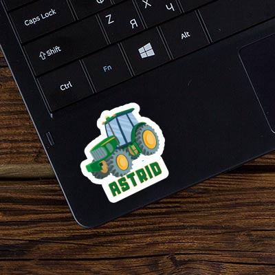 Sticker Tractor Astrid Laptop Image