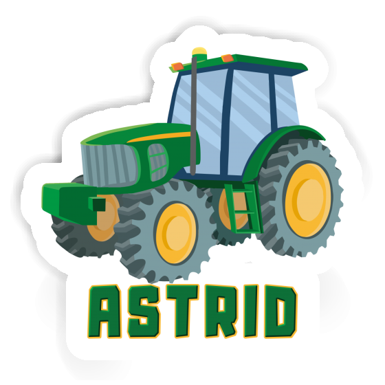 Sticker Tractor Astrid Gift package Image