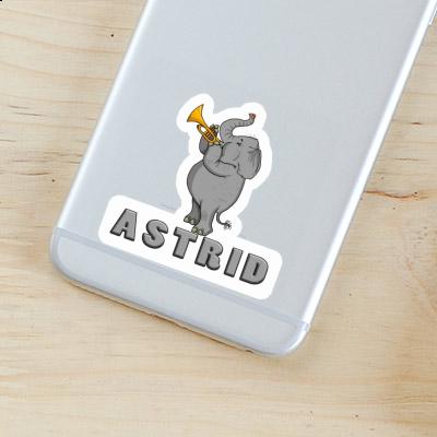 Sticker Astrid Elephant Gift package Image