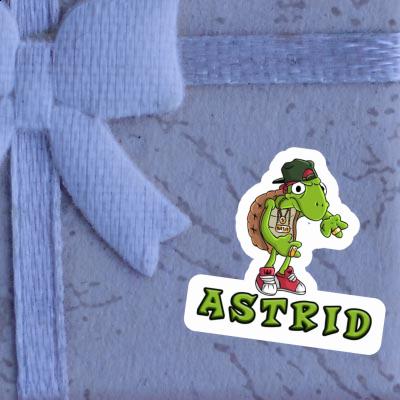 Tortue Hip Hop Autocollant Astrid Image