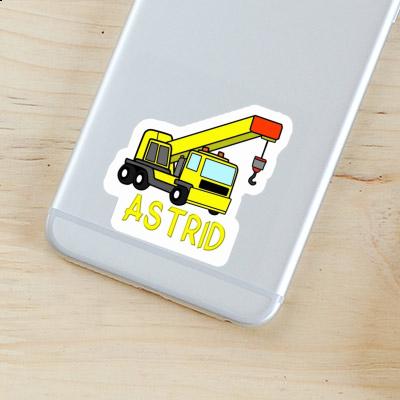 Sticker Astrid Vehicle Crane Gift package Image