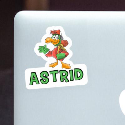 Astrid Sticker Wanderer Laptop Image