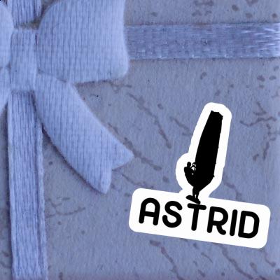 Windsurfer Sticker Astrid Image