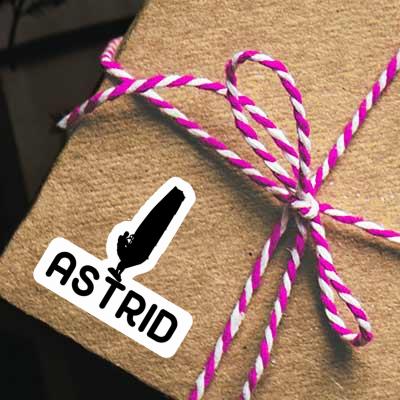 Windsurfer Sticker Astrid Laptop Image