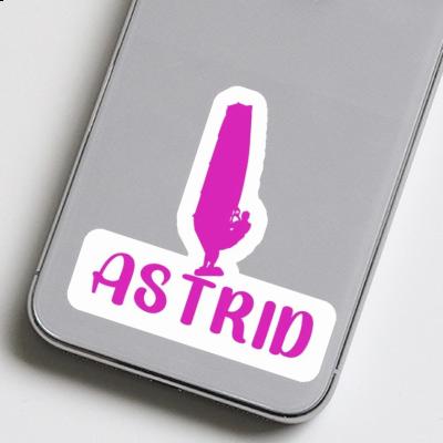 Sticker Windsurfer Astrid Notebook Image