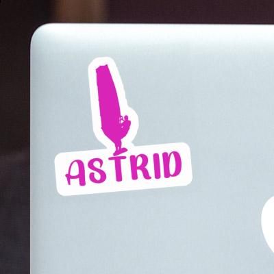 Sticker Windsurfer Astrid Laptop Image