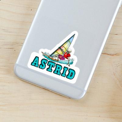 Sticker Astrid Surfer Gift package Image