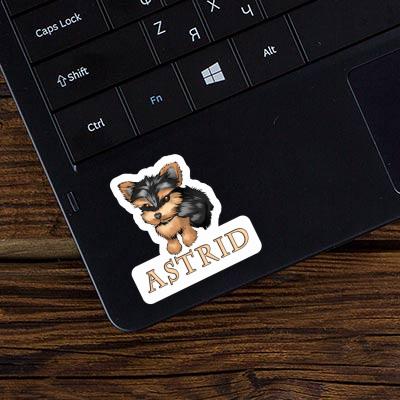 Sticker Astrid Yorkshire Terrier Image