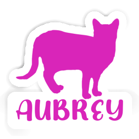 Aubrey Autocollant Chat Image