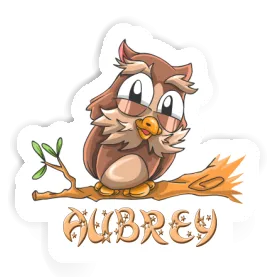 Sticker Aubrey Owl Image