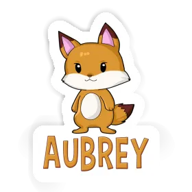 Aubrey Sticker Fox Image