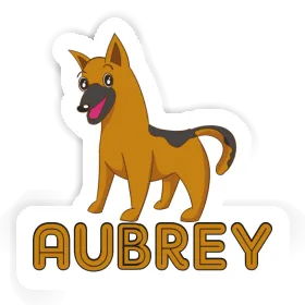 Aubrey Sticker Sheperd Dog Image