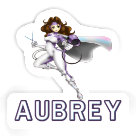 Aubrey Autocollant Coiffeuse Image