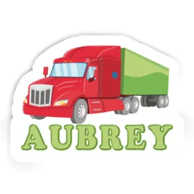 Aubrey Autocollant Camion Image