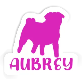 Sticker Pug Aubrey Image