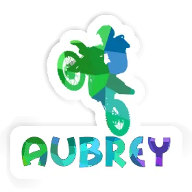 Autocollant Motocrossiste Aubrey Image