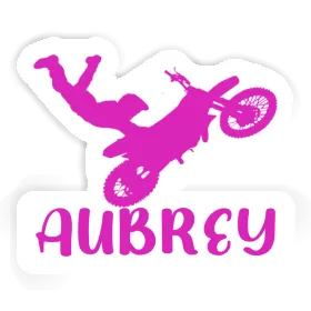 Autocollant Motocrossiste Aubrey Image