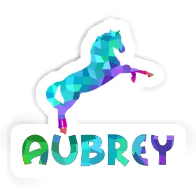 Sticker Aubrey Pferd Image