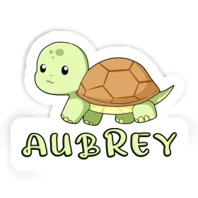 Tortue Autocollant Aubrey Image