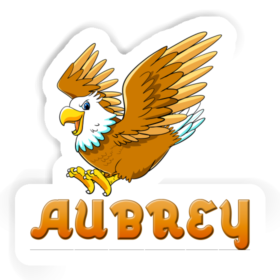 Eagle Sticker Aubrey Notebook Image