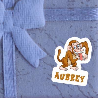 Autocollant Singe Aubrey Gift package Image