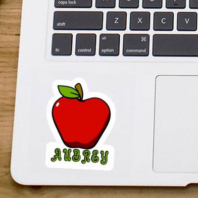 Aufkleber Apfel Aubrey Laptop Image