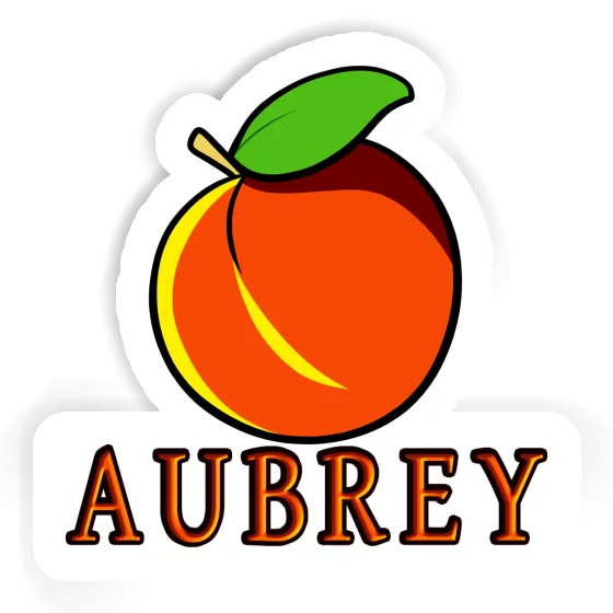 Sticker Apricot Aubrey Notebook Image