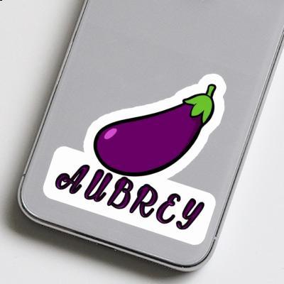 Autocollant Aubrey Aubergine Laptop Image