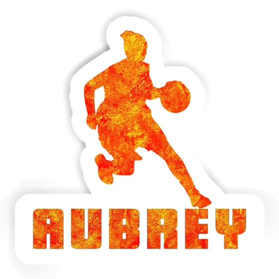 Aubrey Autocollant Joueuse de basket-ball Gift package Image