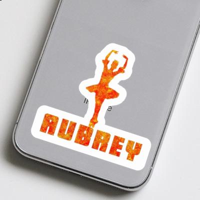 Sticker Aubrey Ballerina Laptop Image