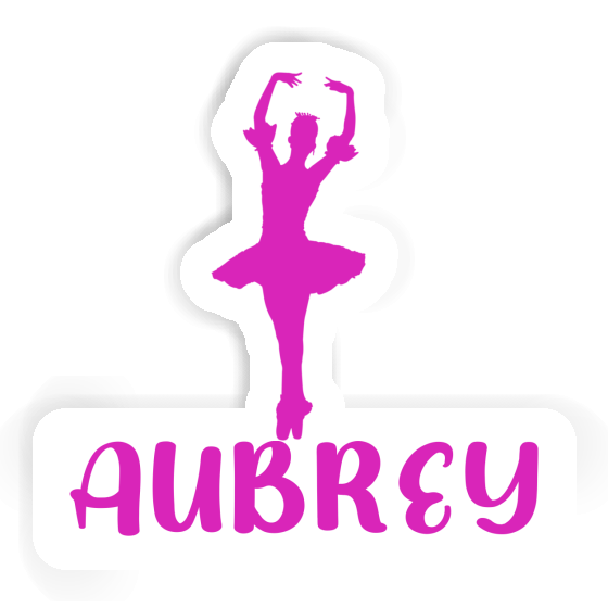 Aubrey Sticker Ballerina Notebook Image