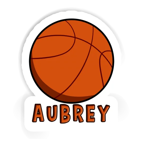 Autocollant Aubrey Ballon de basketball Image