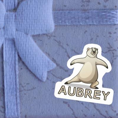 Sticker Aubrey Yoga-Bär Gift package Image