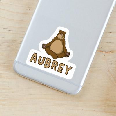 Aubrey Sticker Yogi Image