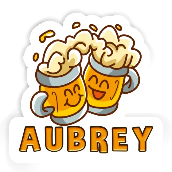 Autocollant Aubrey Bière Laptop Image