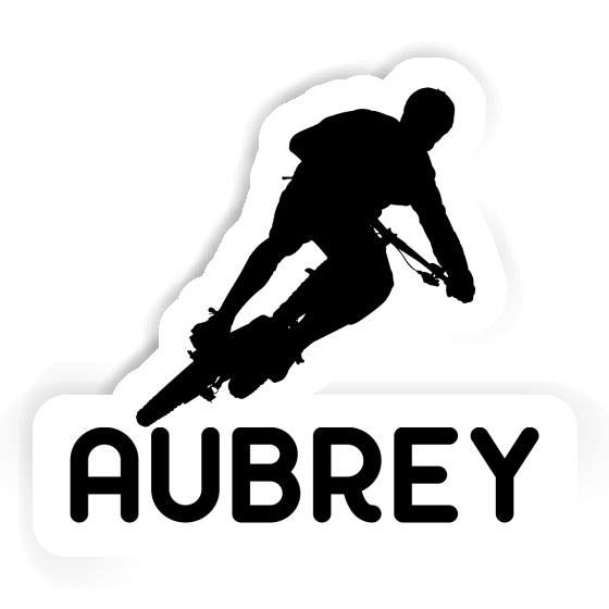 Sticker Aubrey Biker Laptop Image