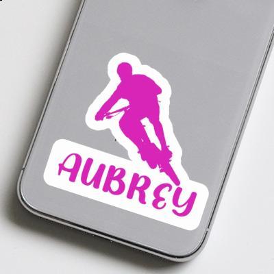 Sticker Aubrey Biker Laptop Image