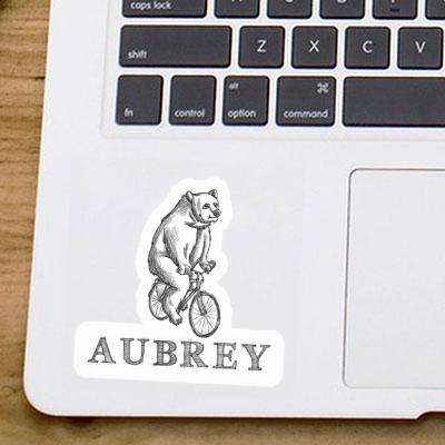 Sticker Aubrey Bicycle rider Gift package Image