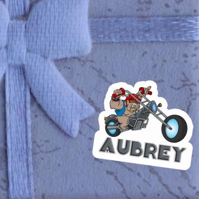 Aubrey Autocollant Motard Laptop Image